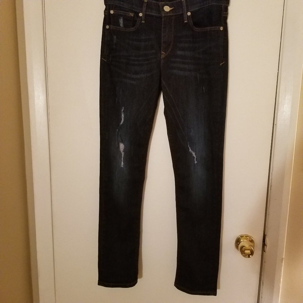 Express Super Skinny Distressed  Jeans Size 6R